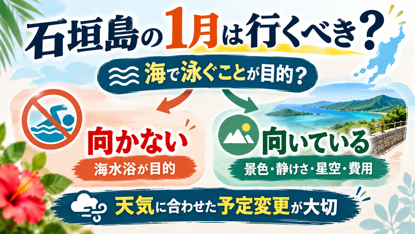 石垣島1月旅行判断ガイド